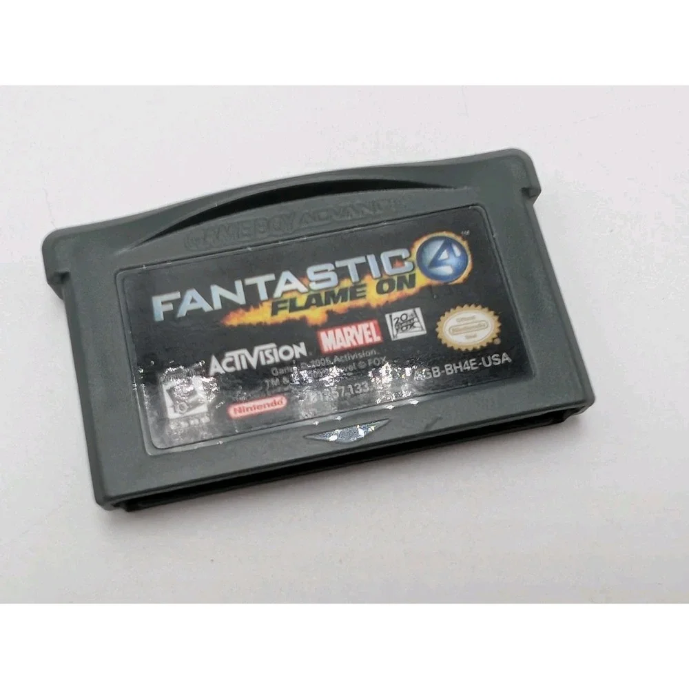 Fantastic 4: Flame‎ On (Nintendo Game Boy Advance, 2005) *Cartridge Only*